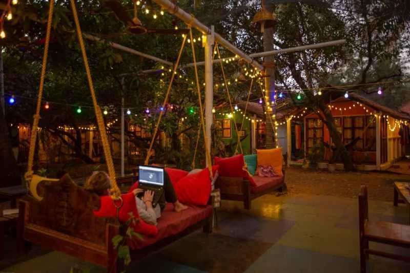Kranti Yoga Tradition - Beach Resort Patnem Beach Exterior foto